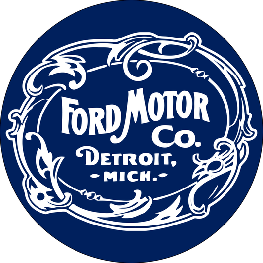 Sticker - Ford Vintage 1903 Logo - Round
