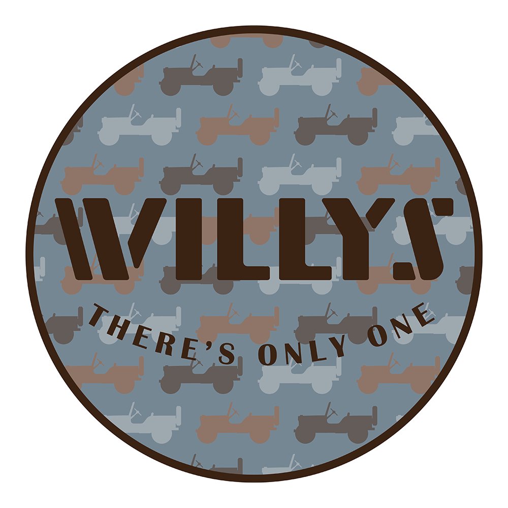 Sticker - Jeep® Willys - Round