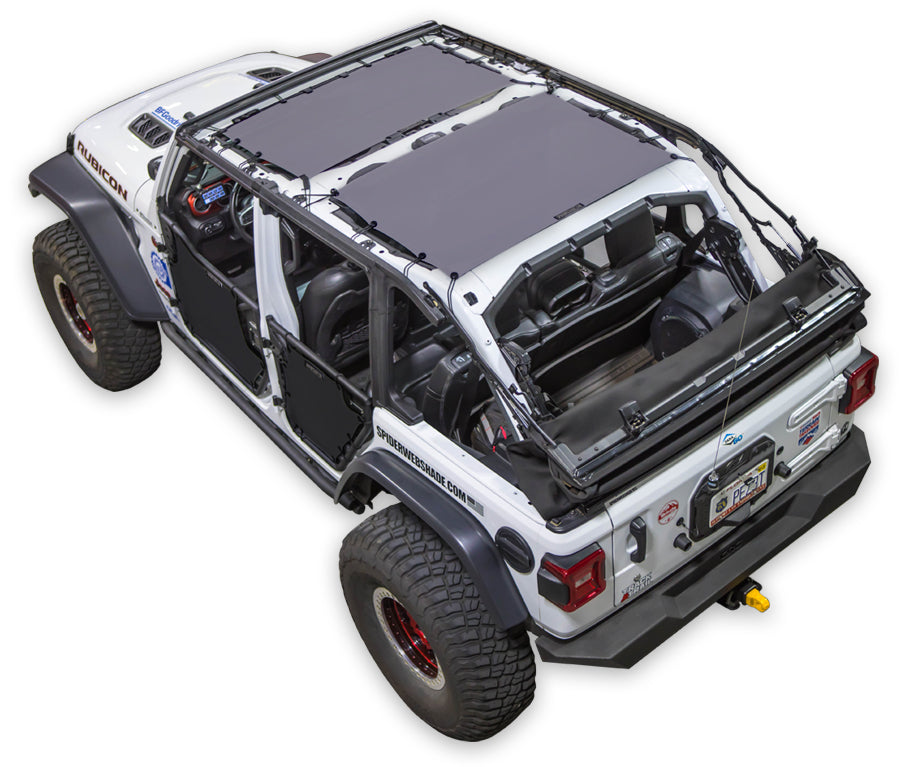 Jeep Wrangler JLU 4-Door Sun Shade Solid Color Shade Top (2018–2026)