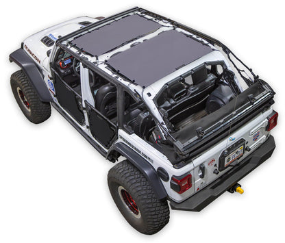 Jeep Wrangler JLU 4-Door Sun Shade Solid Color Shade Top (2018–2026)