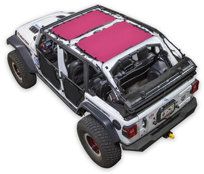 Jeep Wrangler JLU 4-Door Sun Shade Solid Color Shade Top (2018–2026)