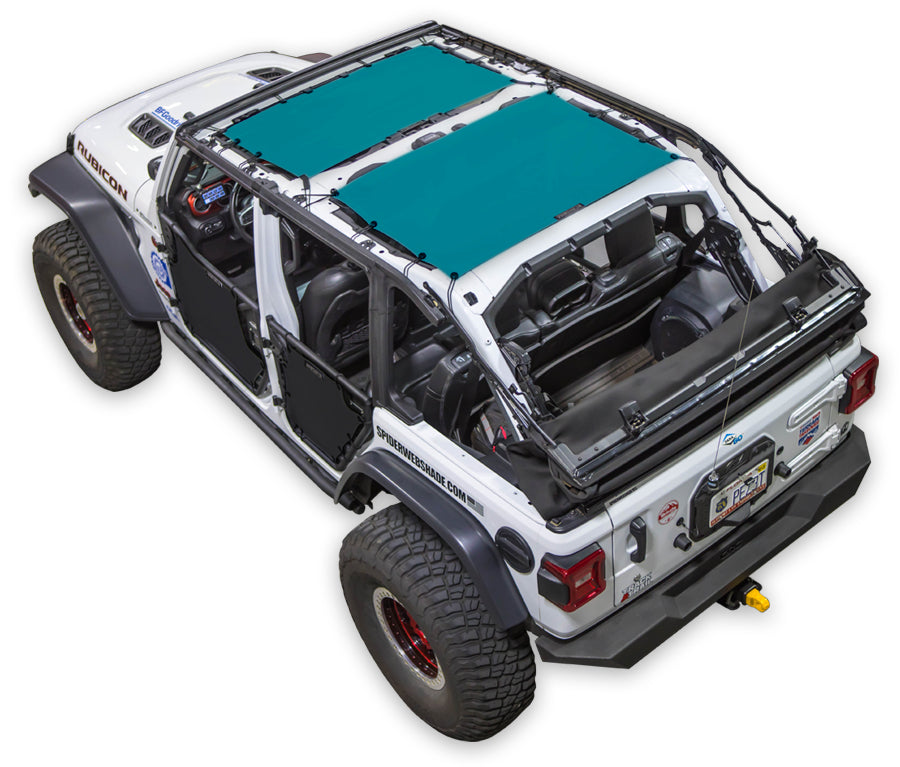 Jeep Wrangler JLU 4-Door Sun Shade Solid Color Shade Top (2018–2026)