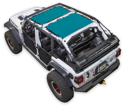 Jeep Wrangler JLU 4-Door Sun Shade Solid Color Shade Top (2018–2026)