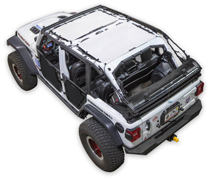 Jeep Wrangler JLU 4-Door Sun Shade Solid Color Shade Top (2018–2026)