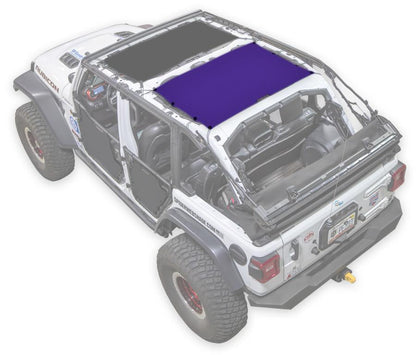 Jeep Wrangler JLU 4-Door Sun Shade Solid Color Shade Top (2018–2026)
