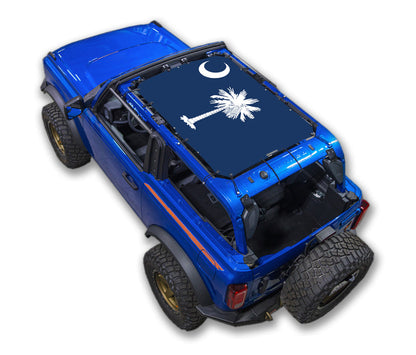 Ford Bronco Sun Shade Stock Printed Shade Top (2021–2026)