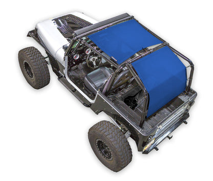 Jeep Wrangler YJ Sun Shade Solid Color Shade Top (1987–1996)