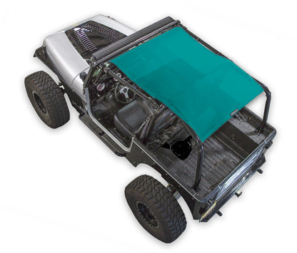 Jeep Wrangler YJ Sun Shade Solid Color Shade Top (1987–1996)