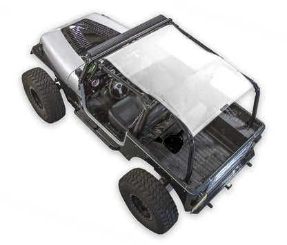 Jeep Wrangler YJ Sun Shade Solid Color Shade Top (1987–1996)