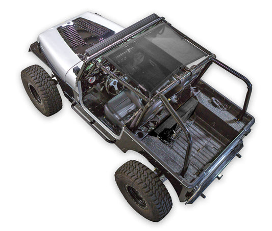 Jeep Wrangler YJ Sun Shade Solid Color Shade Top (1987–1996)