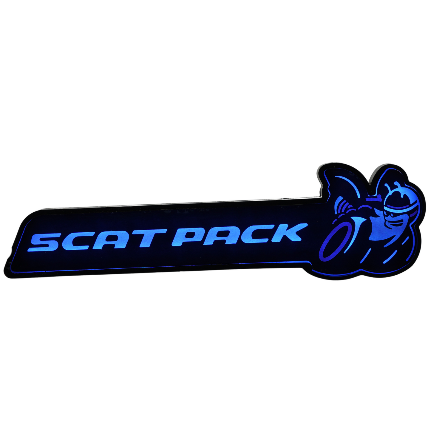 Scatpack LED Emblem Badge (Multicolor Flow)