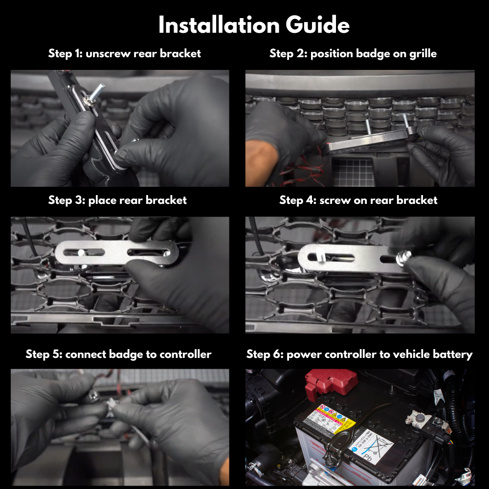 Scatpack LED Emblem Badge (Multicolor Flow)