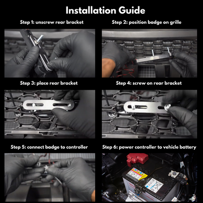 Scatpack LED Emblem Badge (Multicolor Flow)