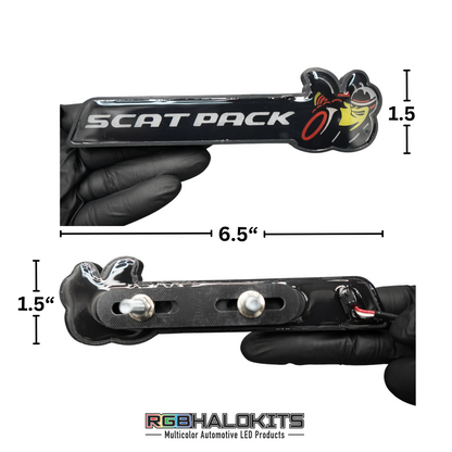 Scatpack LED Emblem Badge (Multicolor Flow)