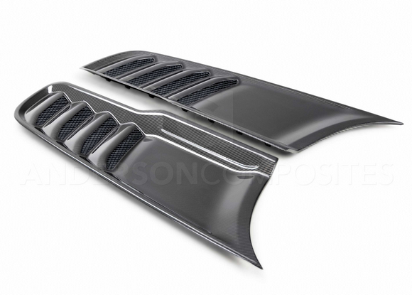 AC Carbon Fiber OE Style Hood Vents (Pair) 2021-2023 TRX