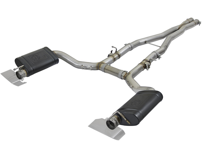 aFe MACH Force-Xp Cat-Back Exhaust 2015-2023 Challenger 6.2L/392/6.4L