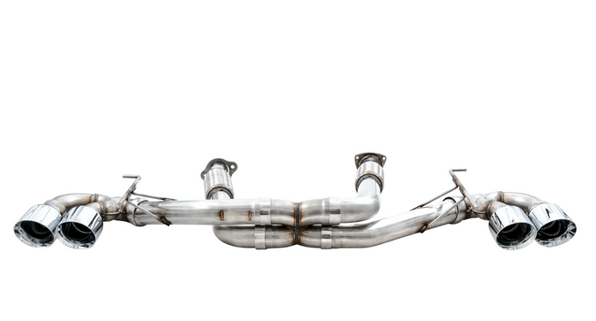 AWE Track Cat-Back Exhaust, Chrome Tips 2020-2023 Corvette