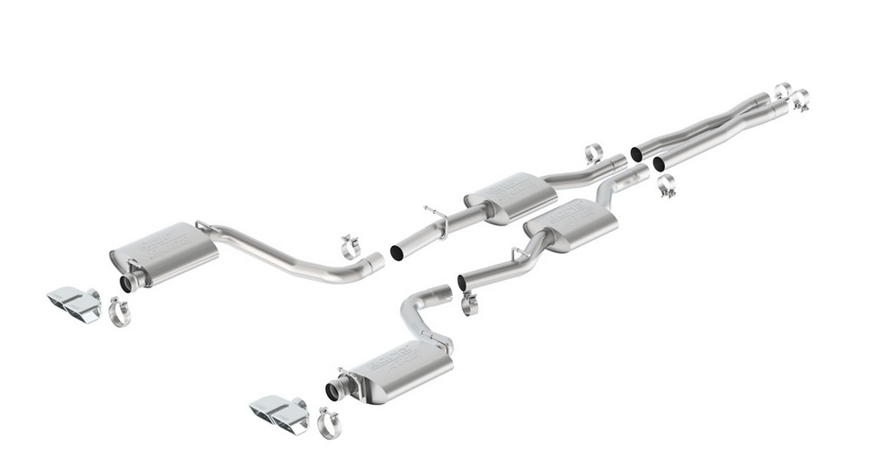 Borla ATAK Cat-Back Exhaust 2015-2023 Challenger 5.7L