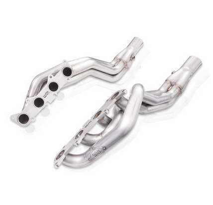 Stainless Power 1-7/8" Long Tube Headers, Catted Mid-Pipes 2015-2023 Mustang 5.0L