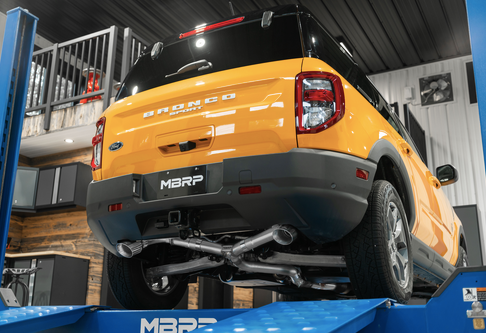 MBRP Armor Lite Street Axle-Back Exhaust 2021-2023 Bronco Sport 1.5L/2.0L
