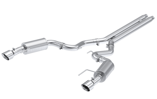 MBRP Armor Lite Street Cat-Back Exhaust, Polished Tips 2024 Mustang 5.0L