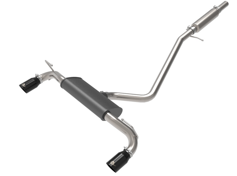 aFe Vulcan Cat-Back Exhaust, Black Tips 2021-2023 Bronco Sport 1.5L/2.0L