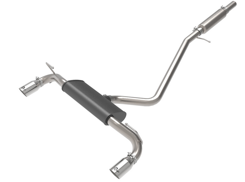 aFe Vulcan Cat-Back Exhaust, Polished Tips 2021-2023 Bronco Sport 1.5L/2.0L