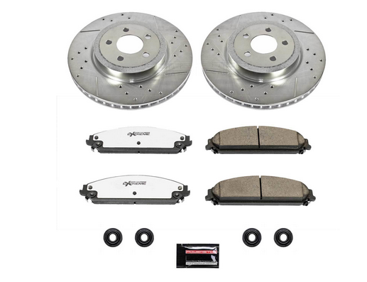 PowerStop Z26 Front Brake Rotor & Pad Kit 2005-2023 Challenger/Charger 5.7L