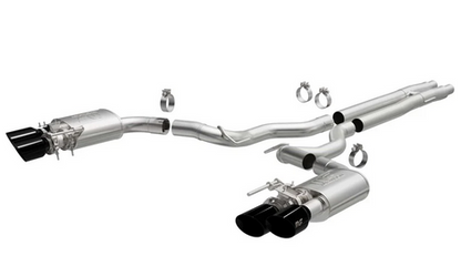 MagnaFlow Competition Cat-Back Cat-Back Exhaust, Quad Tips 2024 Mustang 5.0L