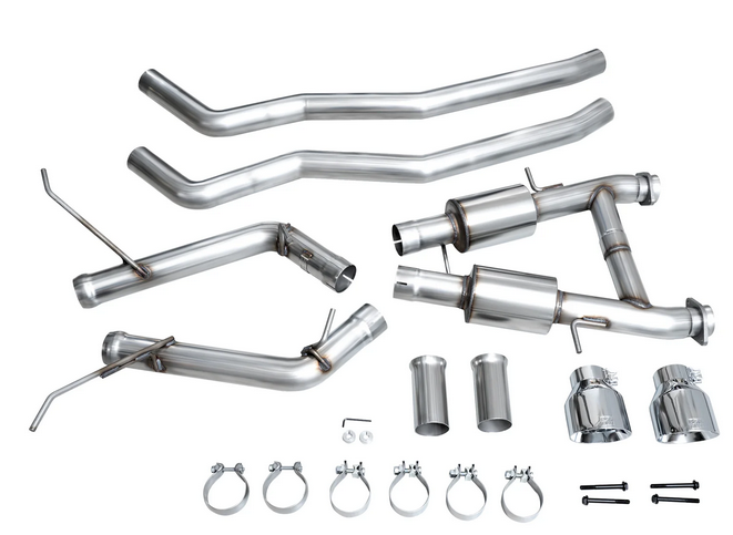 AWE Track Cat-Back Exhaust, Chrome Tips 2011-2023 Durango 5.7L