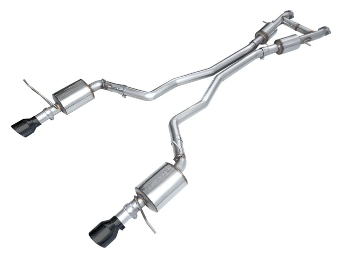 AWE Touring Cat-Back Exhaust, Black Tips 2011-2023 Durango 5.7L