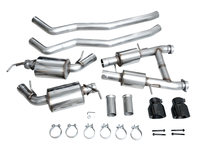 AWE Touring Cat-Back Exhaust, Black Tips 2011-2023 Durango 5.7L