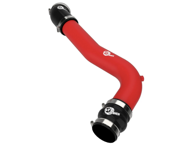 aFe BladeRunner 2-3/4" Aluminum Cold Charge Pipe Red 2020-2024 Explorer ST