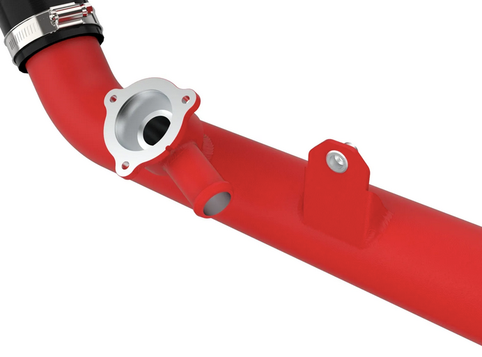 aFe BladeRunner 2-3/4" Aluminum Hot/Cold Charge Pipe Red 2020-2021 Explorer ST