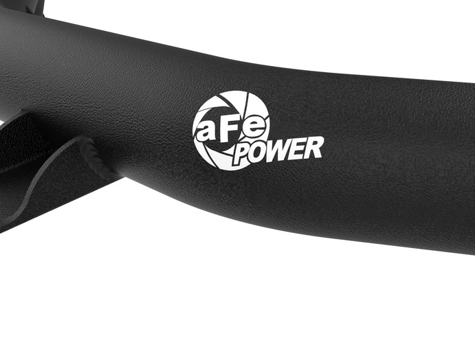 aFe BladeRunner 2.25" / 2.5" Aluminum Hot Charge Pipe Black 2021-2024 Bronco 2.7L