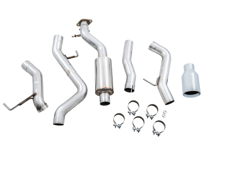 AWE 0FG Catback Exhaust, 5" Chrome Tip 2021-2024 Bronco