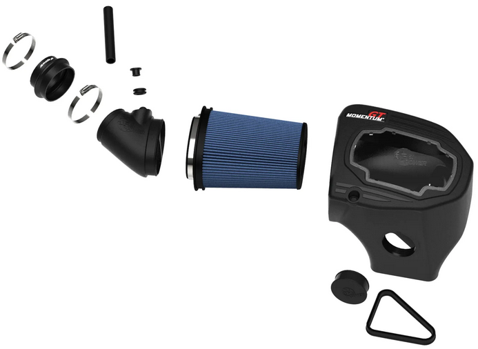 aFe Momentum GT Cold Air Intake, Pro 5R Filter 2011-2023 Challenger 6.4L Shaker