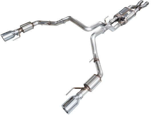 AWE SwitchPath Cat-Back Exhaust, Chrome Tips 2023-2025 Raptor R