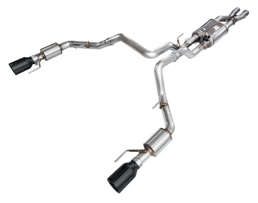 AWE SwitchPath Cat-Back Exhaust, Black Tips 2023-2025 Raptor R