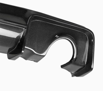 AC Carbon Fiber Rear Diffuser 2020-2022 Charger Widebody