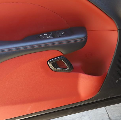 Speedlogix Carbon Print Door Handle Cover 2015-2023 Challenger