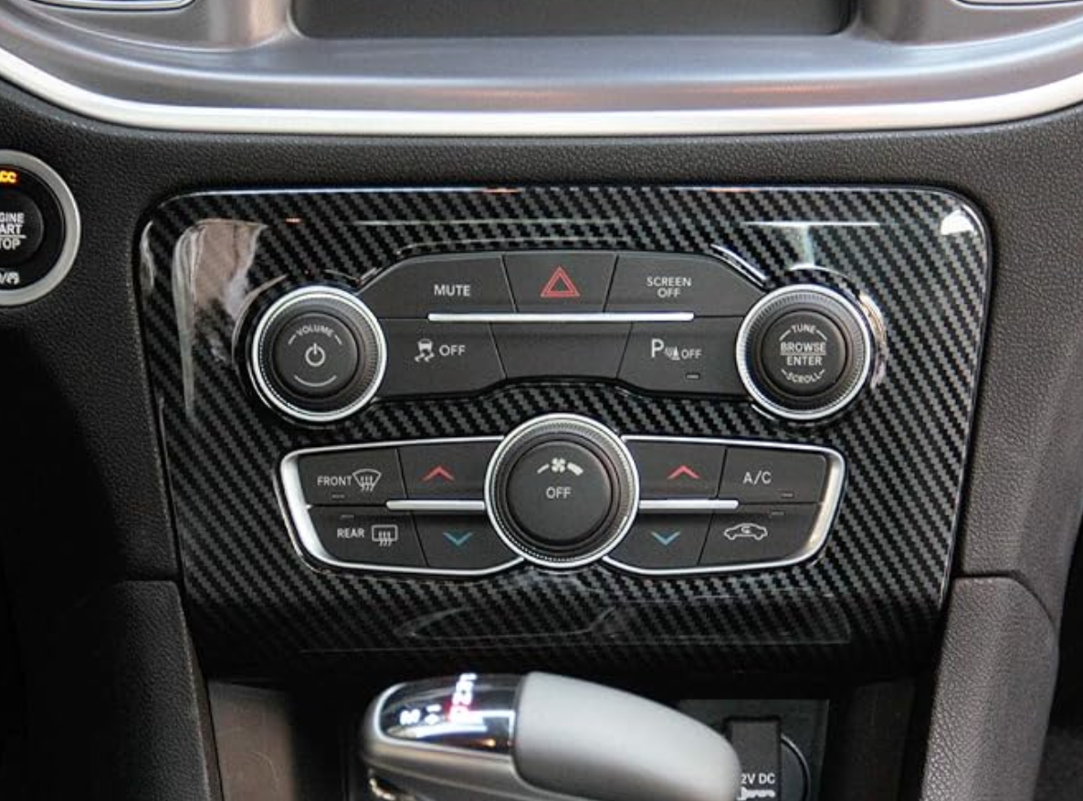 Speedlogix A/C Trim Panel (Carbon Print) 2015-2023 Charger