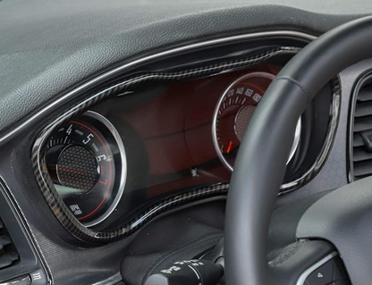 Speedlogix Gauge Cluster Trim (Carbon Print) 2015-2023 Challenger