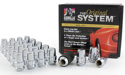 Gorilla 24 Chrome Locking Lug Nuts 2020-2024 Bronco