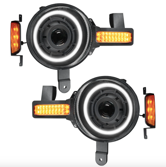 ORACLE Oculus Bi-LED Projector Headlights White 2021-2024 Bronco