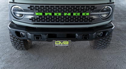 DV8 Front License Plate Mount 2021-2024 Bronco