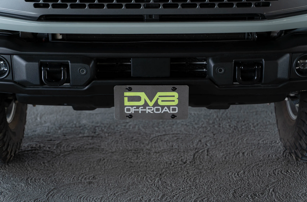 DV8 Front License Plate Mount 2021-2024 Bronco