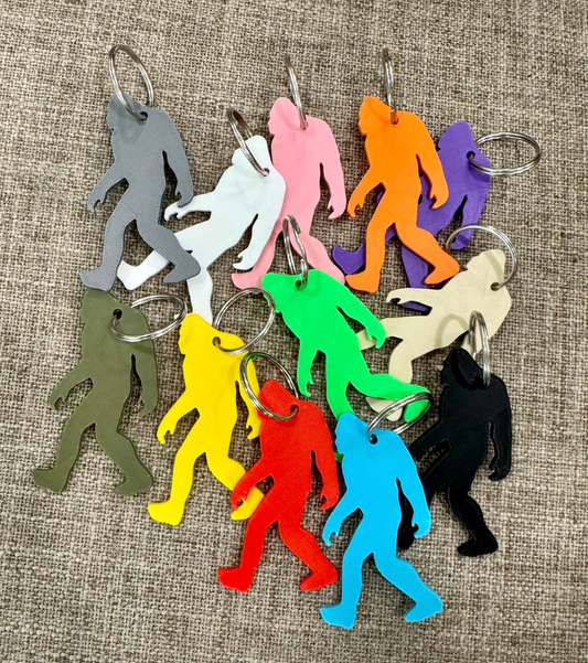 Sasquatch Big Foot Bronco Key Chain