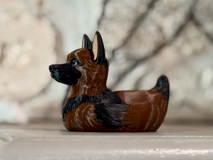 German Shepherd / Belgian Malinois Dog Duck