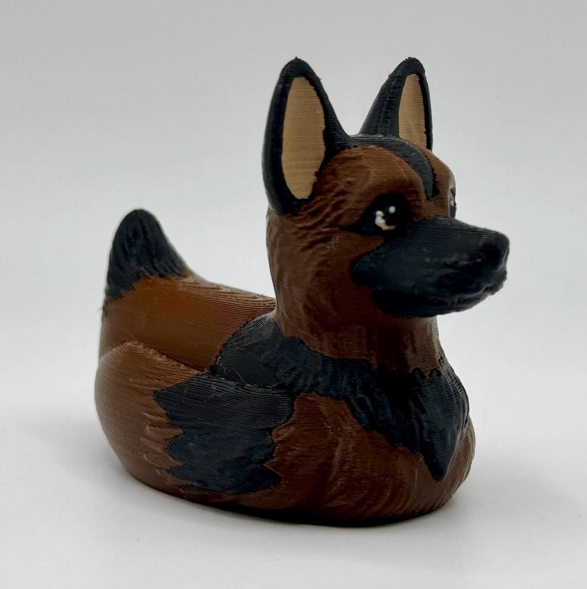 German Shepherd / Belgian Malinois Dog Duck